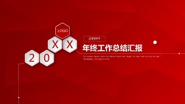 年终工作总结汇报计划PP...